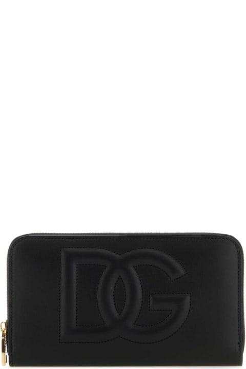 Dolce & Gabbana Wallets for Women Dolce & Gabbana Black Leather Wallet