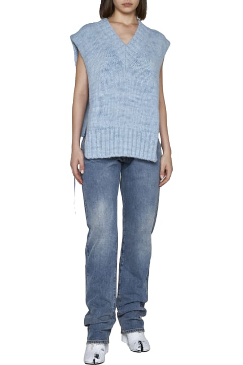 Jeans for Women Maison Margiela Loose Jeans With Straight Cut
