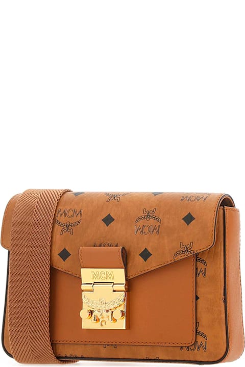 MCM لـ Men MCM Printed Canvas Small Millie Crossbody Bag