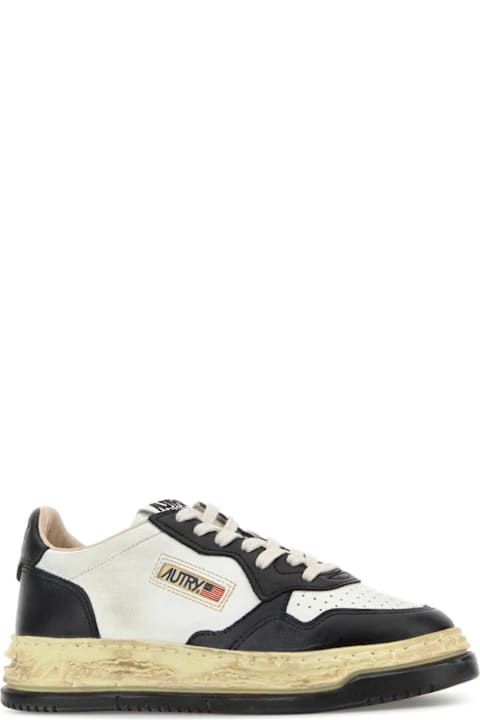 Autry Two-tone Leather Autry X Maison Mihara Yasuhiro General Scale Supvint Sneakers
