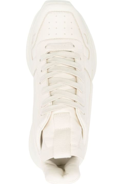 Fashion for Women Rick Owens Geth Runner Leather Sneakers