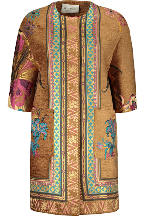 Homeware Etro Floral Embroidery Coat