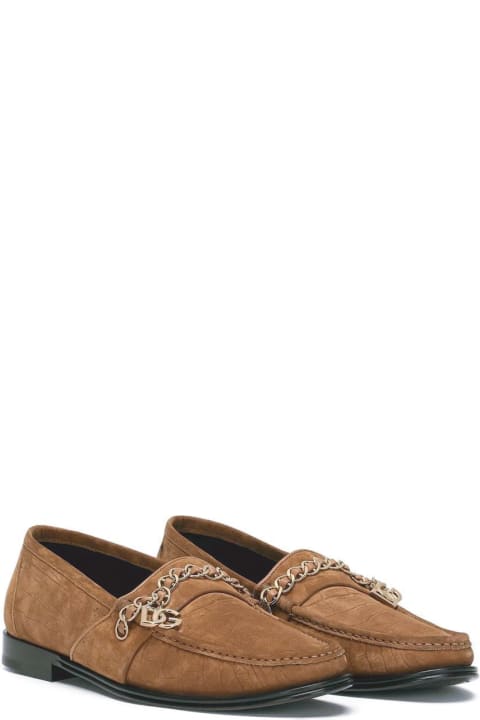 Dolce & Gabbana Loafers & Boat Shoes for Men Dolce & Gabbana Suede Loafers