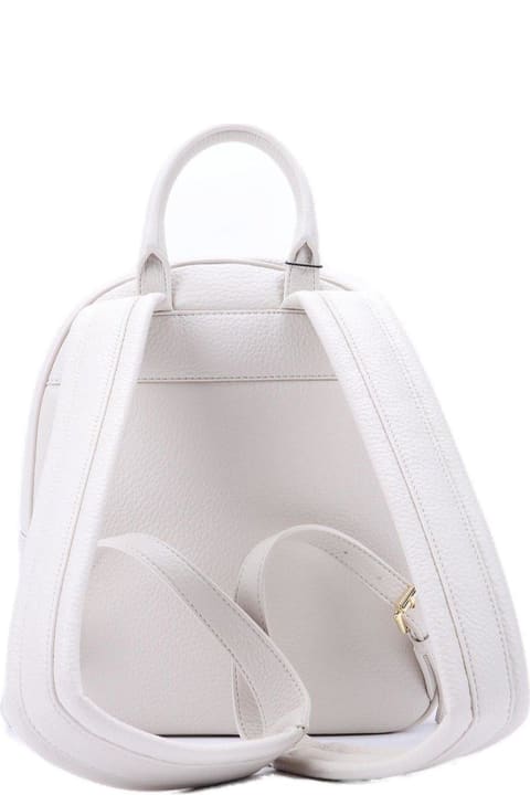 Moschino Backpacks for Women Moschino Logo-embossed Zipped Backpack