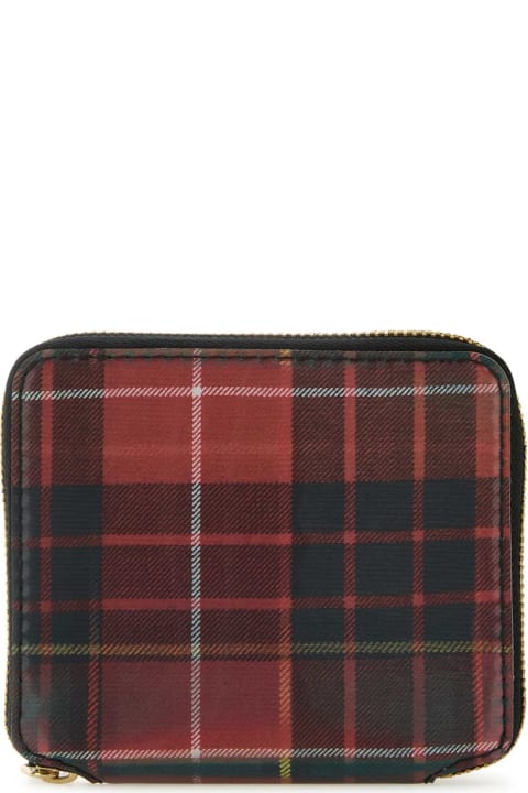 Accessories for Men Comme des Garçons Printed Fabric Wallet