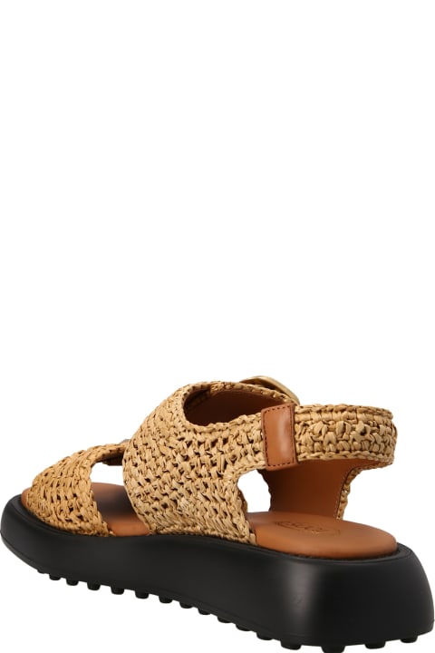 Tod's for Women Tod's Raffia Sandals