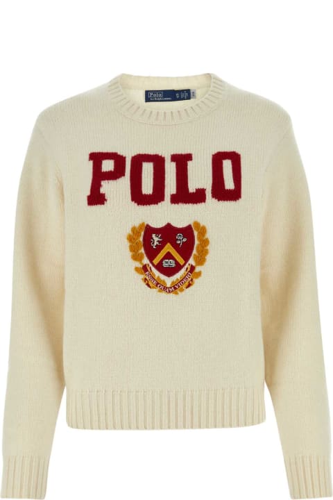 Polo Ralph Lauren for Kids Polo Ralph Lauren Ivory Wool Sweater