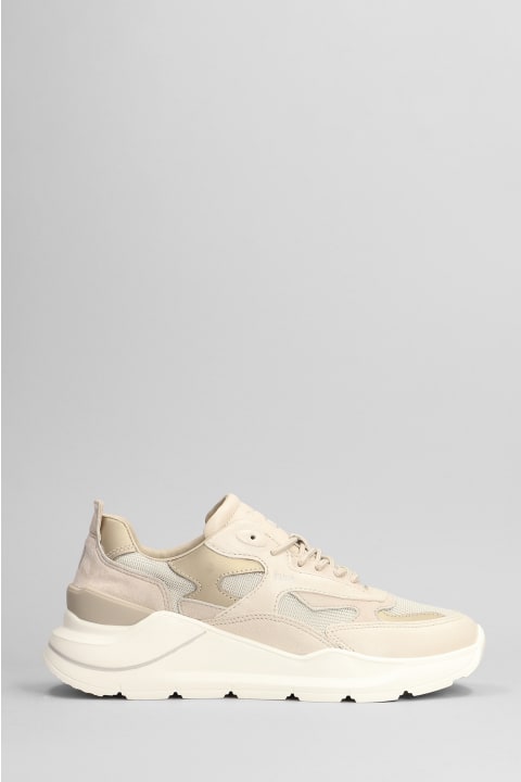 Fuga Sneakers In Beige Synthetic Fibers