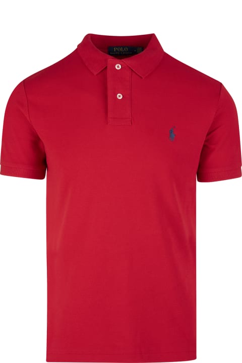 أدوات منزلية Ralph Lauren Slim-fit Piquè Polo