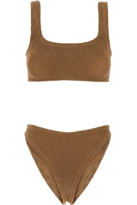 أدوات منزلية Hunza G Camel Stretch Nylon Xandra Bikini