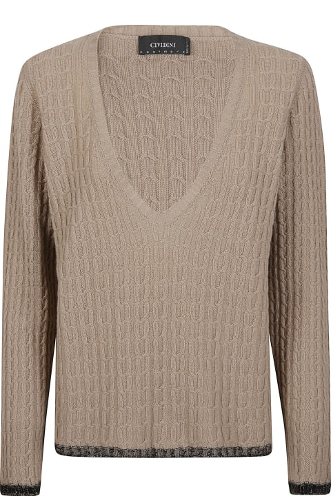 Cividini Sweaters for Women Cividini Sweaters Beige