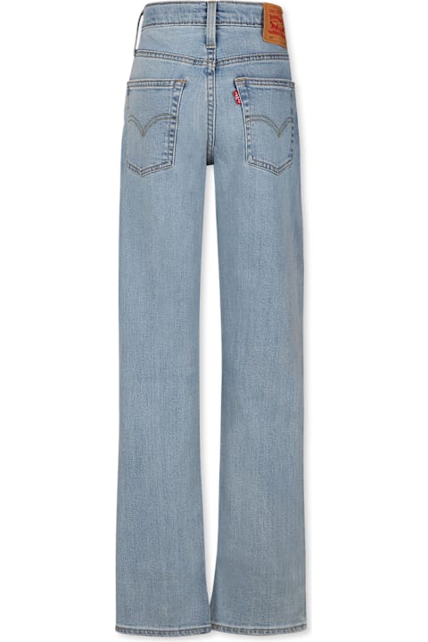 Homeware Levi's Blue Jeans For Boy With Logo