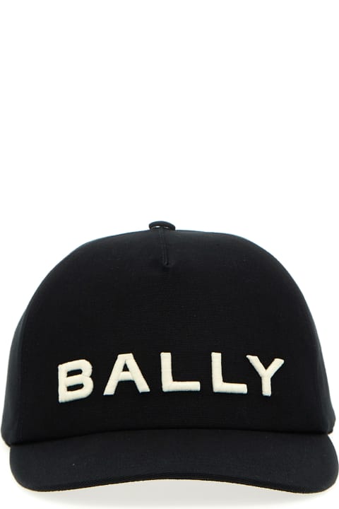 Bally Hats for Men Bally Embroidered Logo Hat