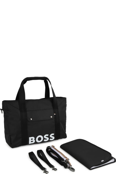 Sale for Baby Boys Hugo Boss Changing Bag With Print