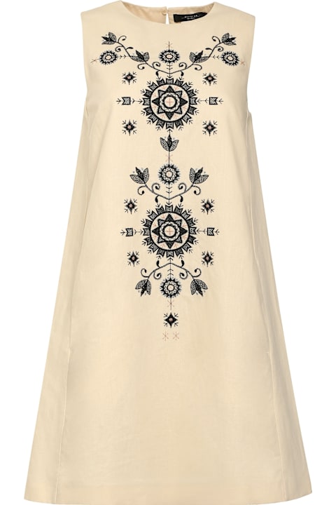 Weekend Max Mara فساتين لـ السيدات Weekend Max Mara Donald Linen-cotton Blend Dress