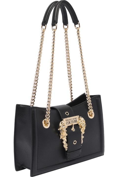 Versace Jeans Couture Totes for Women Versace Jeans Couture Embossed Buckle Bag