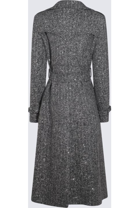 Fashion for Women Tagliatore Grey Carola Wool Coat