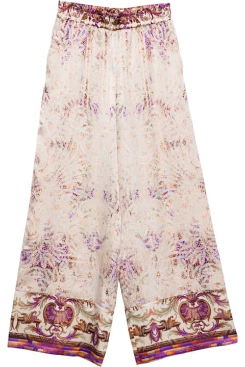 Pierre-Louis Mascia for Men Pierre-Louis Mascia Printed Silk Trousers