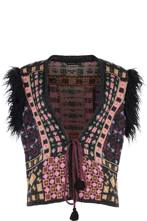Homeware Etro Wool Blend Waist Coat