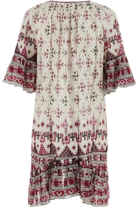 Marant Étoile Dresses for Women Marant Étoile Embroidered Cotton Loane Mini Dress