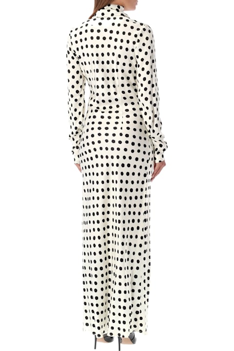 Fashion for Women MSGM Polka Dots Long Dress