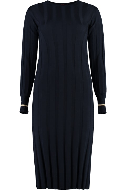 Homeware Max Mara Studio Leccio Virgin Wool Dress