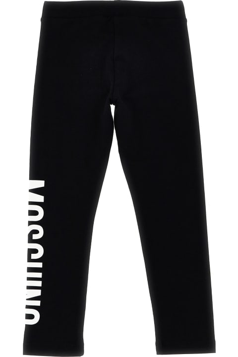 Moschino Bottoms for Girls Moschino Logo Print Leggings