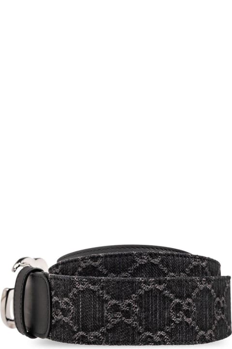 Gucci for Women Gucci Logo Plaque Monogrammed Belts