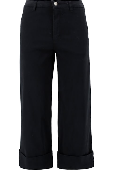 D.Exterior Clothing for Women D.Exterior Stretch Cotton Trousers