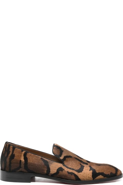 Homeware Christian Louboutin Danny Leather Loafers