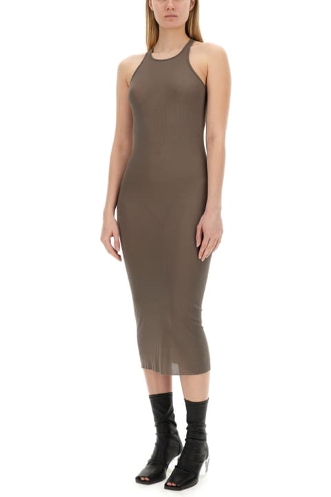 Fashion for Women Rick Owens Ribbed Dress