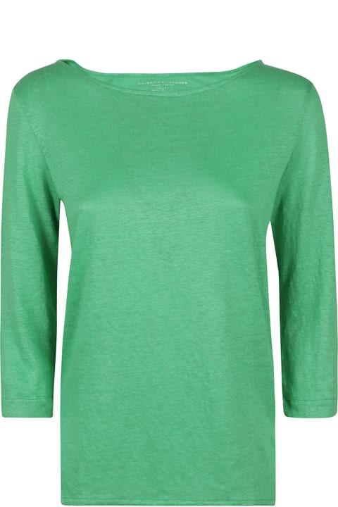 Majestic Filatures Topwear for Women Majestic Filatures Majestic T-shirts And Polos Green