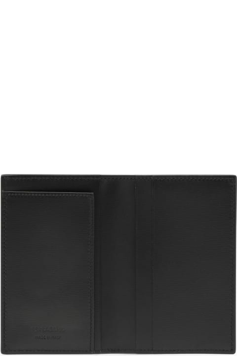 ウィメンズ Ferragamoの財布 Ferragamo Black Leather Card Holder With Logo