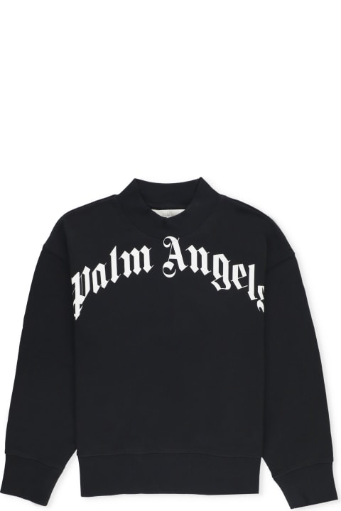 Palm Angels for Kids Palm Angels Cotton Sweatshirt