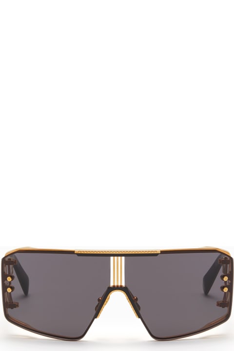 メンズ アイウェア Balmain Le Masque - Gold / Black Sunglasses