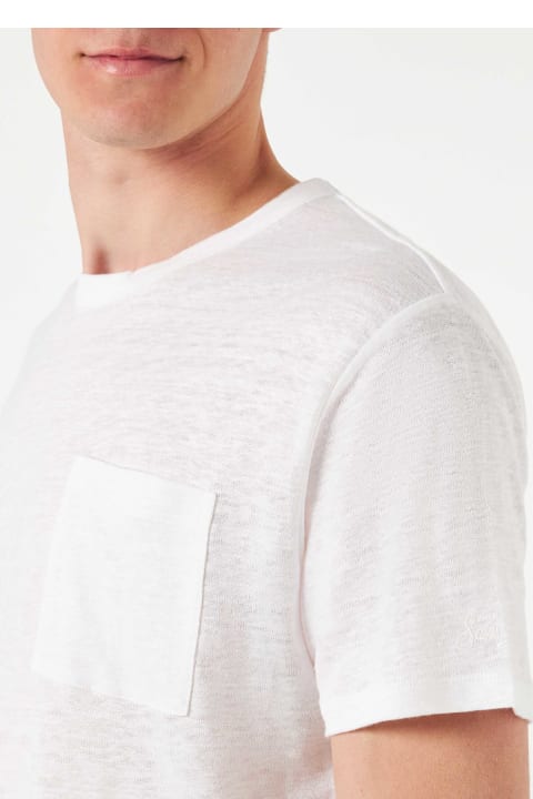 Homeware MC2 Saint Barth Man Linen Jersey T-shirt