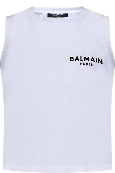 Balmain Topwear for Women Balmain Paris Tank Top