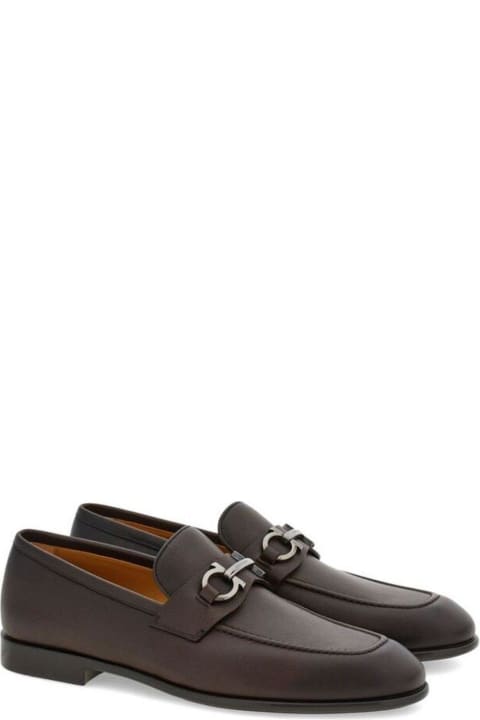 Ferragamo Loafers & Boat Shoes for Men Ferragamo Almond Toe Slip-on Shoes