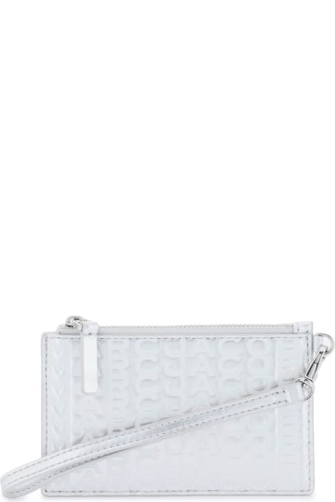 Wallets for Women Marc Jacobs The Metallic Top Zip Wristlet Wallet