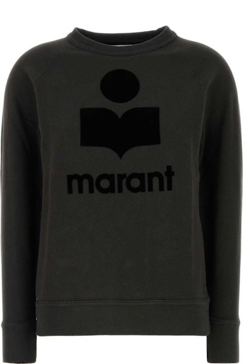 Marant Étoile Fleeces & Tracksuits for Women Marant Étoile Slate Cotton Blend Millyny Sweatshirt