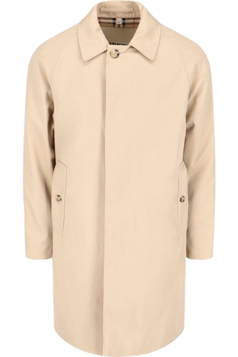 Coats & Jackets Sale for Men Burberry Long Sleeved Trench Coat