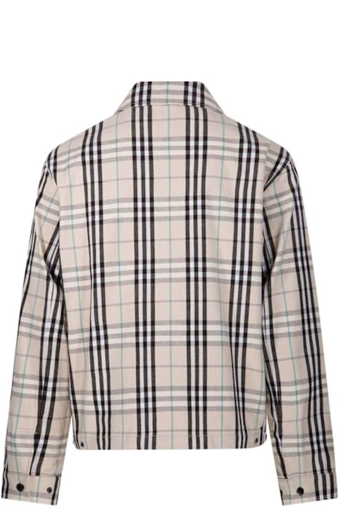 أدوات منزلية Burberry Embroidered Cotton Jacket