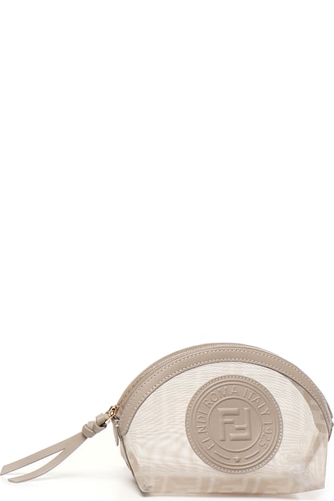 Bags for Women Fendi Pouch Beauty Medium Ff Jacquard
