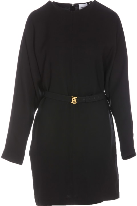 Burberry for Women Burberry Long Dress With Monogram