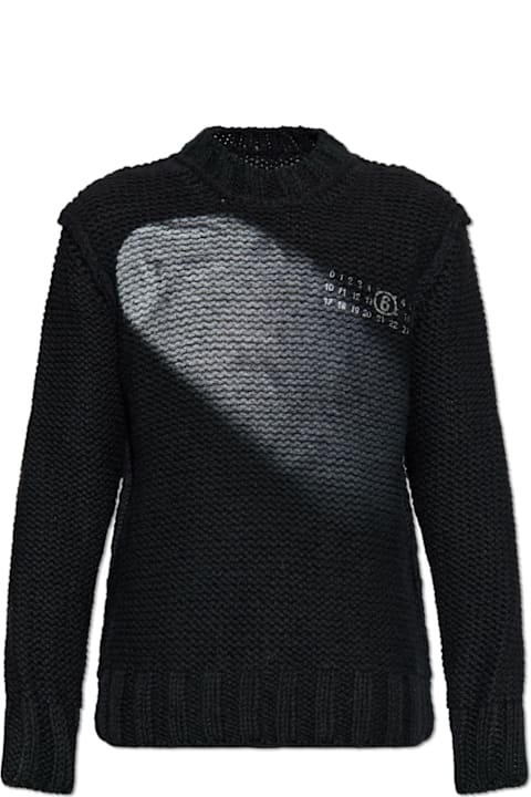 أدوات منزلية MM6 Maison Margiela Mm6 Maison Margiela Sweater With Print