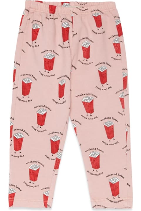 weekend house kids Bottoms for Baby Girls weekend house kids Pop Corn All Over Sweatpants