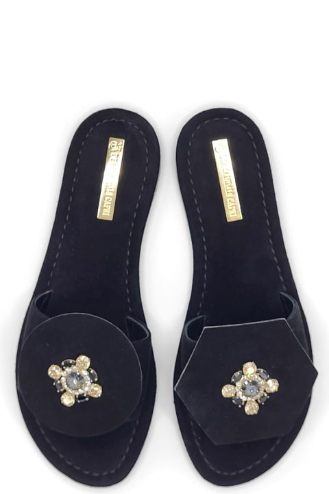 Dea Sandals Sandals for Women Dea Sandals Olimpia Black Jewel Sandals