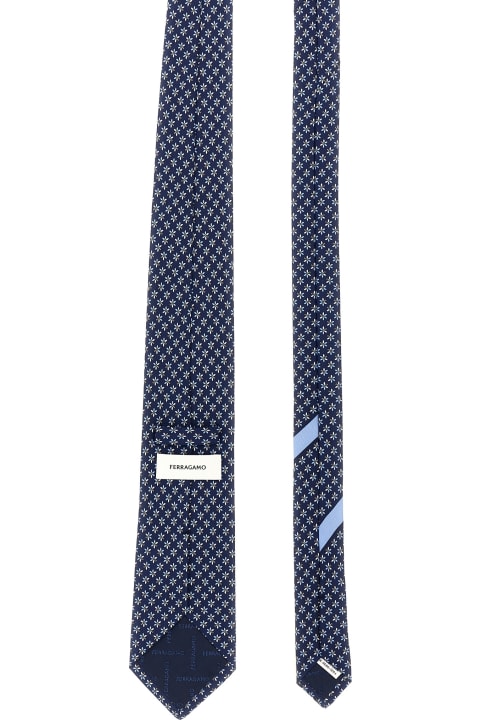 Ties for Men Ferragamo Printed Tie