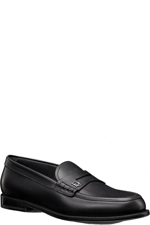 Dior Loafers & Boat Shoes for Men Dior Leather Loafers
