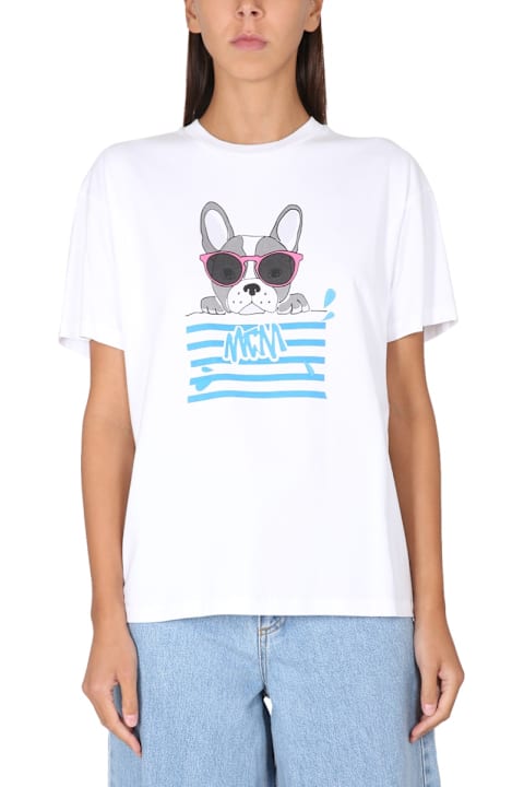 MCM Topwear for Women MCM Crewneck T-shirt